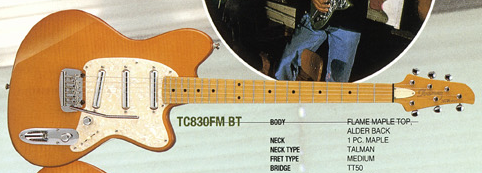 Ibanez Talman 日本製 Fシリアル 社外アーム ケース付 TC830FM | Ibanez Wiki | Fandom