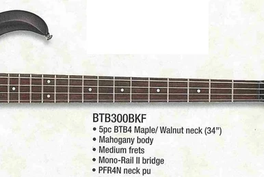 BTB556A | Ibanez Wiki | Fandom