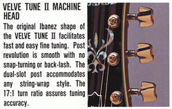 Ibanez best sale velve tune