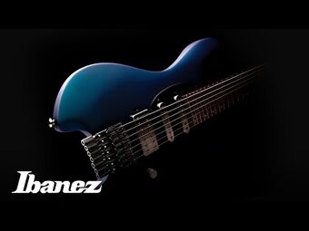 Ibanez Q547 7-string Electric Guitar - Blue Chameleon