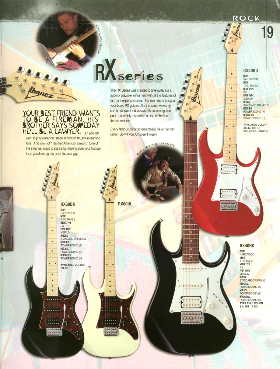 RX series | Ibanez Wiki | Fandom