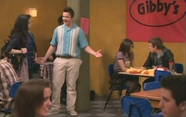 "Gibby's" confirmed as restaurant's name.