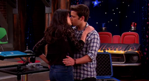 Creddie kiss in iGoodbye.