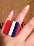 Jennette's photo of Sam's ring in between takes