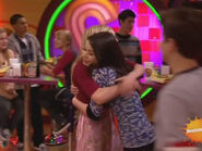 Sam goes from violent rage to instantly hugging Carly after Carly was shoved to the floor