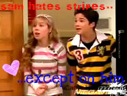 Sam hates stripes..