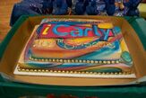 2nd photo closeup iCarly's 100th episode cake