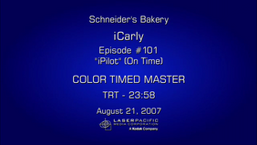 ICarly 101 Delivery Slate