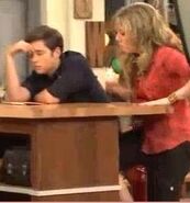 Nathan & Jennette on-set of iPTN