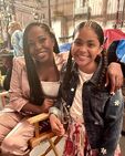 Laci and Jaidyn on set Jun 2021.jpg (253 KB) Laci and Jaidyn on set
