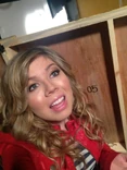 Jennette's photo of herself on-set