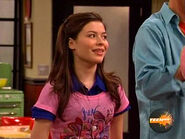 Carly's expression when Sam insults Freddie by saying, "No girl will ever want you."