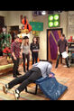 iCarly cast run-through with a stuntman