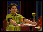 Freddie brought Carly juice and a bagel.