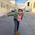 Jaidyn at Paramount Studios