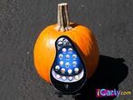 Pear phone with pumpkin