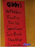 Gibby's menu