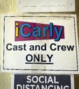 Kate Stayman-London's image of iCarly sign Apr 2021