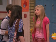 Sam leaves a fight to ask Carly to let her fight, then follows Carly's anti-fight advice anyway