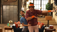 Spencer and Freddie aerobics Trailer