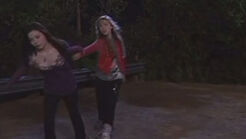 Carly comes back to drag Sam by her wrist