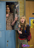 Sam and Spencer's on-going paintball fight How did Spencer fit into a tiny school locker?