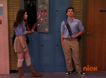 Carly and Freddie in uniform.