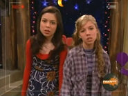 Carly and Sam mirror expressions even when angry with each other