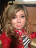 Jennette's photo of herself in between takes