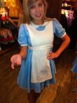 Recent picture of Jennette as Alice in Wonderland