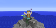 A siren's "mermaid" form