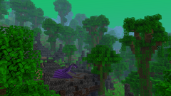 A lightning dragon roost in the jungle