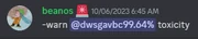 Bean warn funny