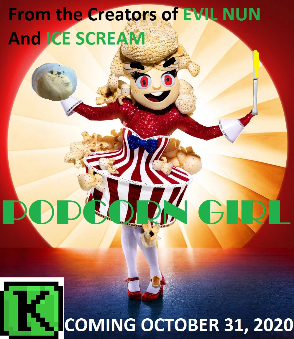 Popcorn Girl Ice scream horror neighbourhood Wiki Fandom