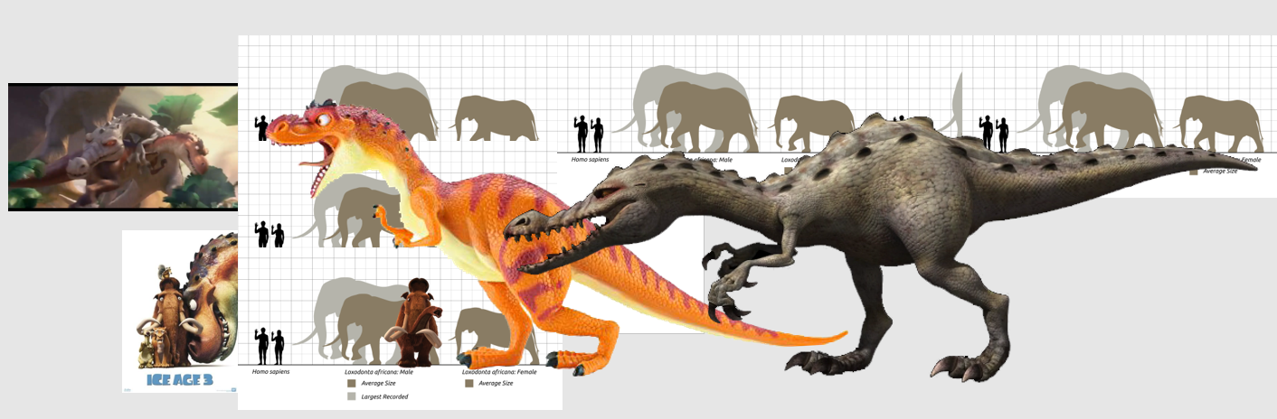 Ice Age Dawn Of The Dinosaurs Rudy Vs Mama Dinosaur