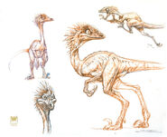 Concept Art of Guanlong