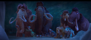 Ice Age Collision Course The Herd scared