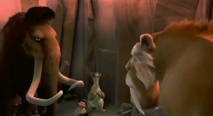 Diego meets Manny and Sid.