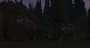 Ice Age Dogs Standing.jpg (144 KB) Dogs barking at Sabers
