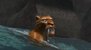 Diego finally conquers his fear of water to save his friends.