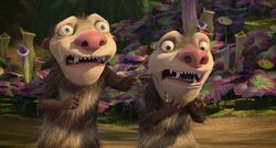 Crash And Eddie Gallery Ice Age Wiki Fandom