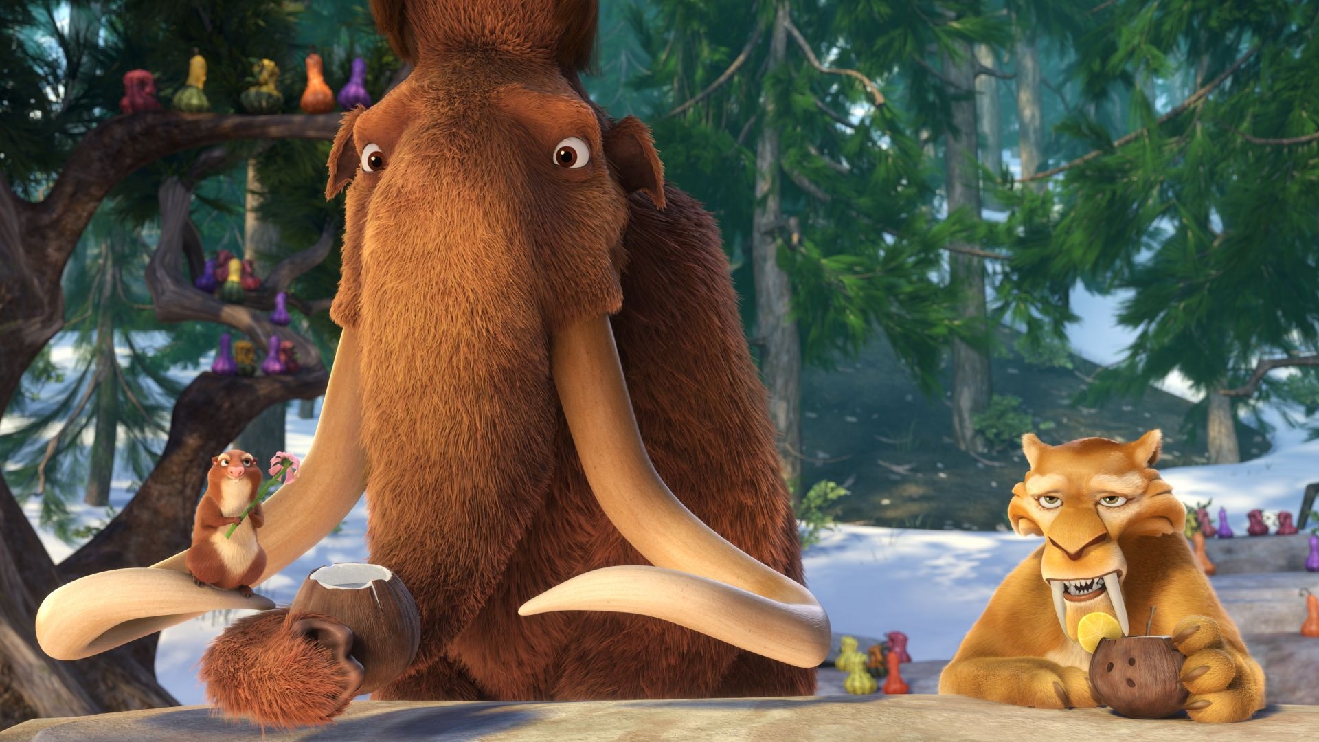 ice age a mammoth christmas sid crying