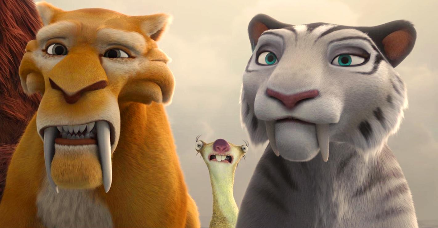 saber tooth tiger ice age movie