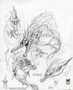 Cretaceous concept art for Ice Age: The Meltdown film.