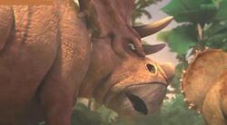 Chasmosaurus ice age