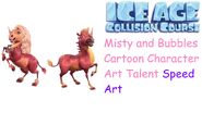 Speed Art Ice Age Collision Course Misty and Bubbles Cartoon Character Art Talent