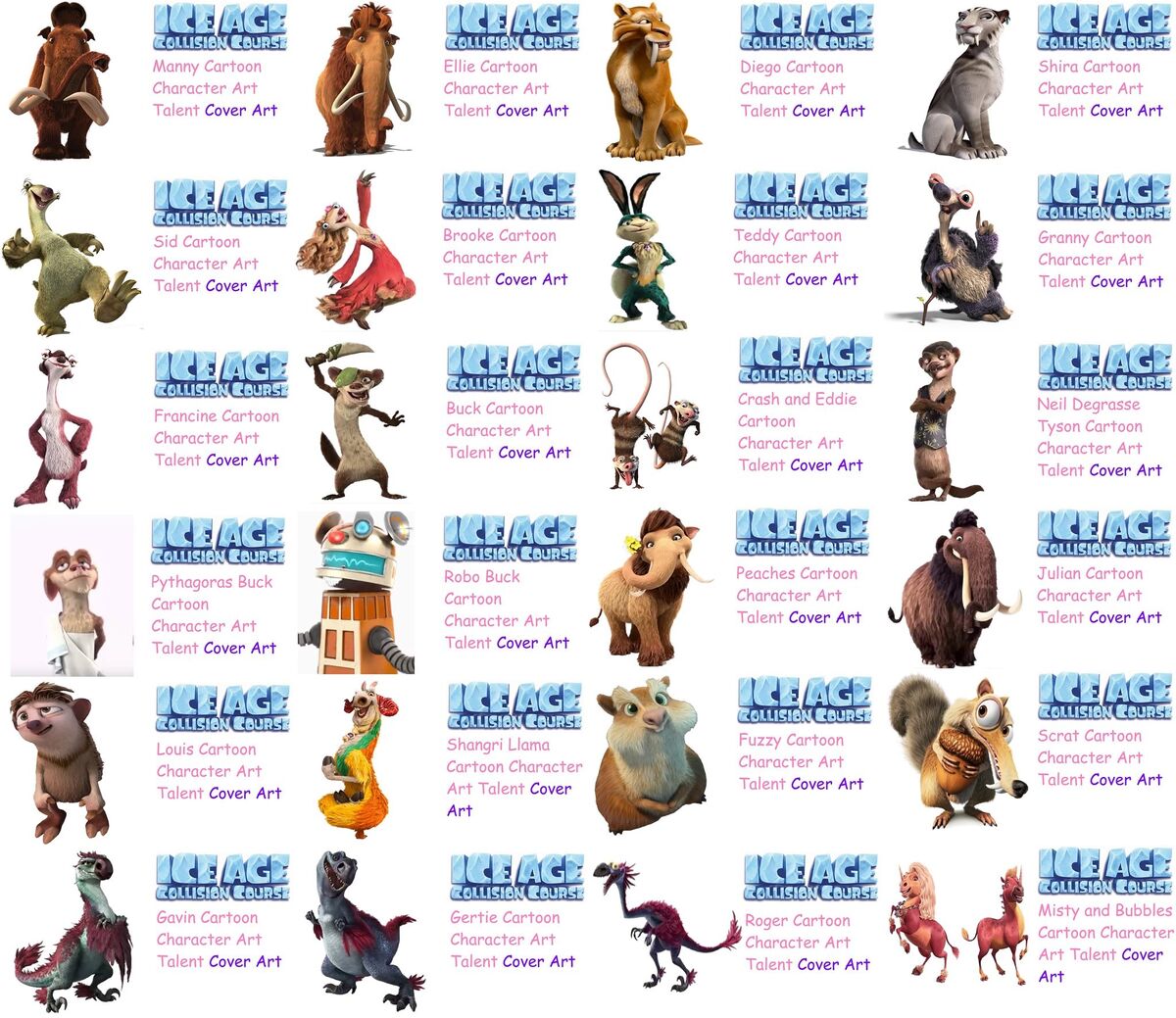 Cover Art Ice Age Collision Course The Ice Age Fanon Wiki Fandom