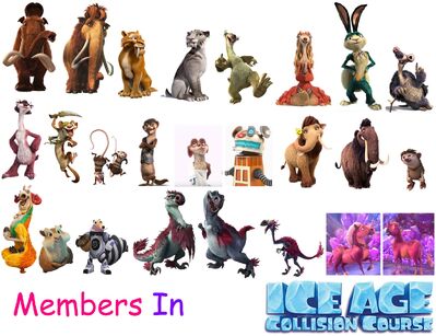 Ice Age Collision Course Characters The Ice Age Fanon Wiki Fandom Ice Age Collision Course Characters The Ice Age Fanon Wiki Fandom