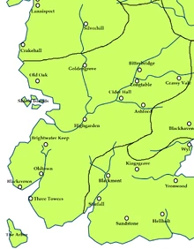 Location of the Arbor on the .