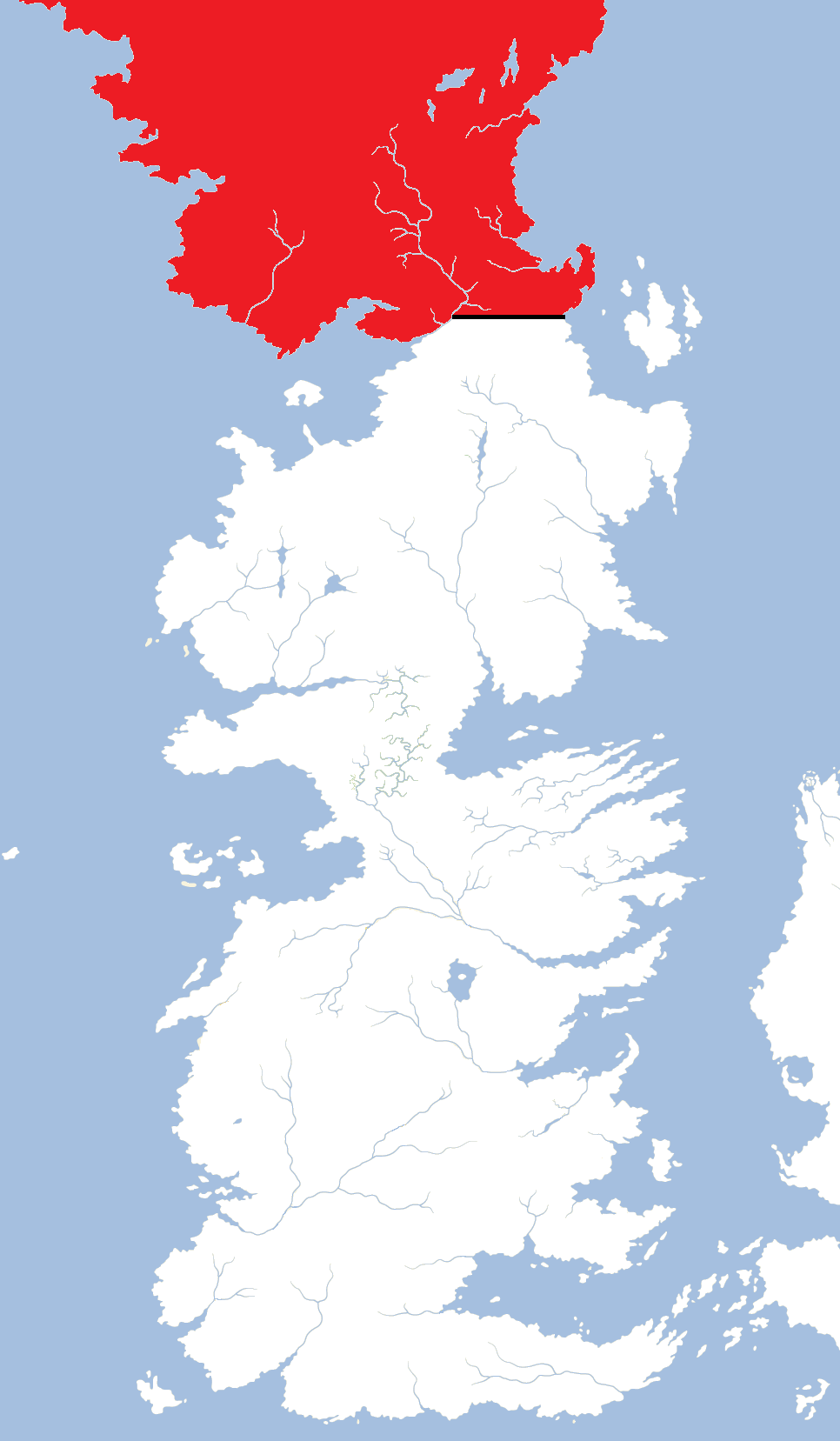 Westeros Map North Of The Wall Beyond The Wall | A Song Of Ice And Fire Wiki | Fandom